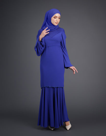 MINOR DEFECT ELVINA KURUNG (ROYAL BLUE)