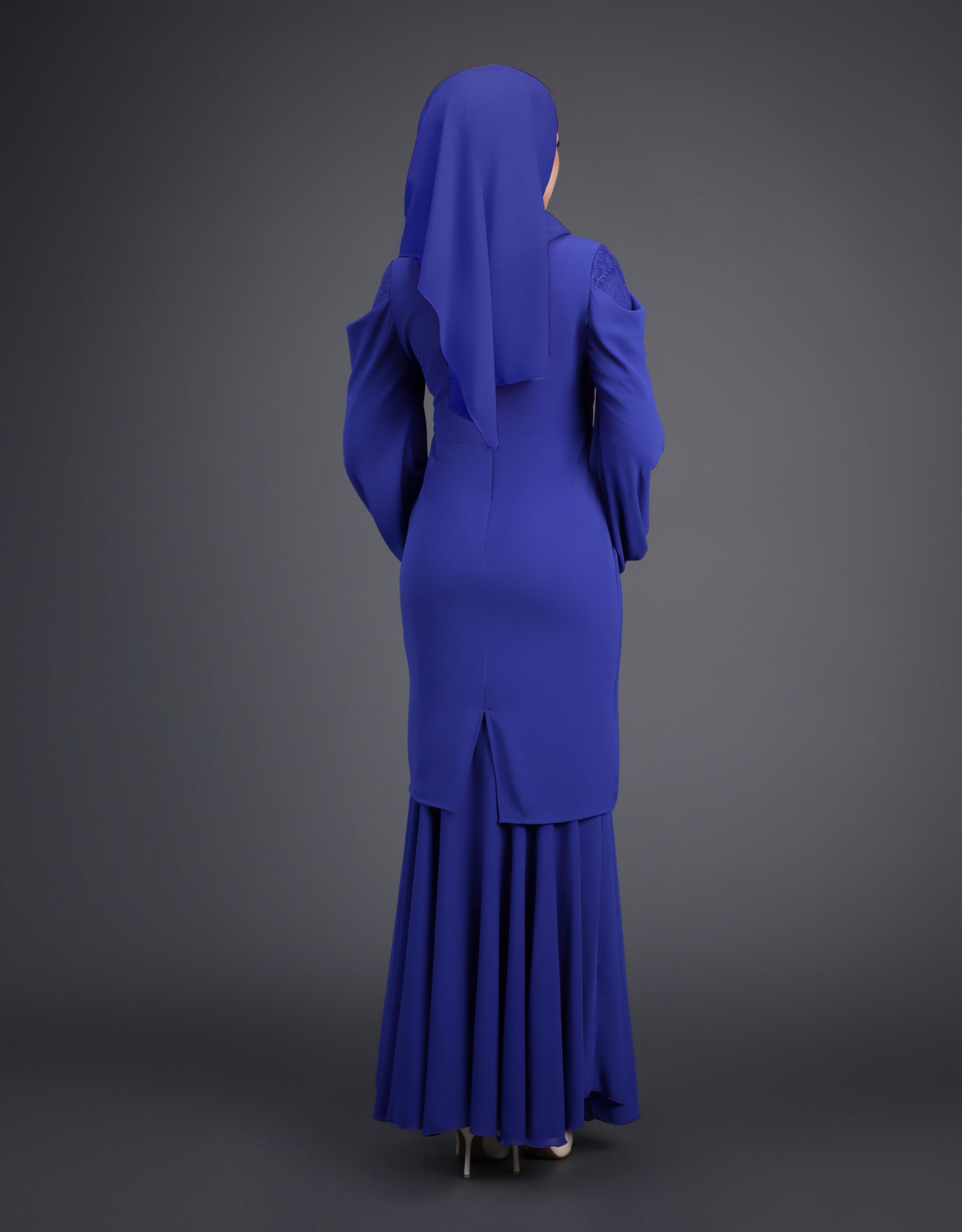 MINOR DEFECT ELVINA KURUNG (ROYAL BLUE)