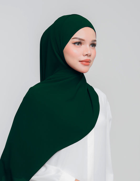 THALIA SHAWL (EMERALD GREEN)
