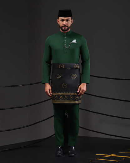 MINOR DEFECT SOULTAN BAJU MELAYU (EMERALD GREEN)
