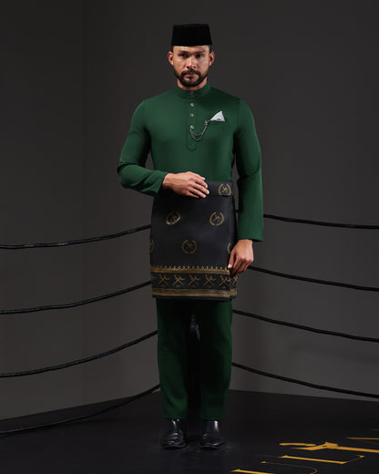 MINOR DEFECT SOULTAN BAJU MELAYU (EMERALD GREEN)