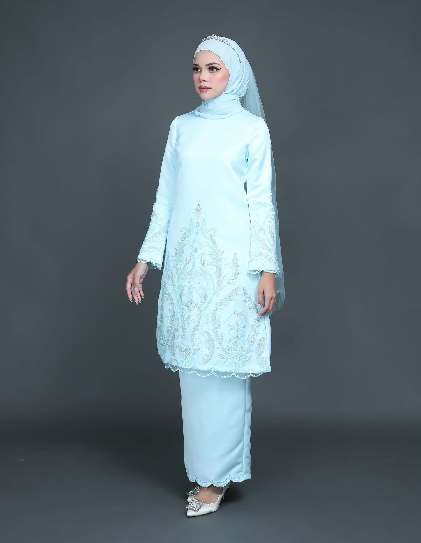 ERMINA KURUNG (AQUA BLUE)