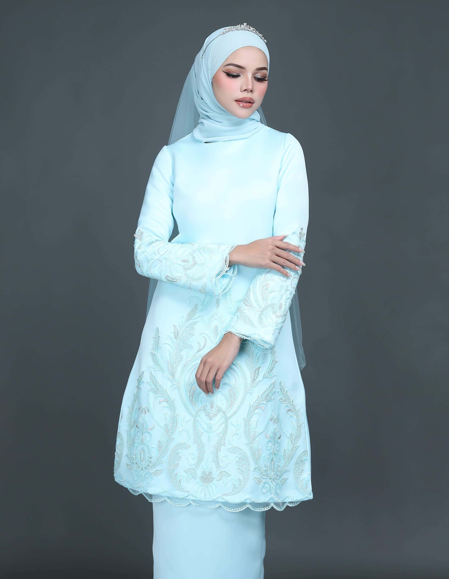 ERMINA KURUNG (AQUA BLUE)