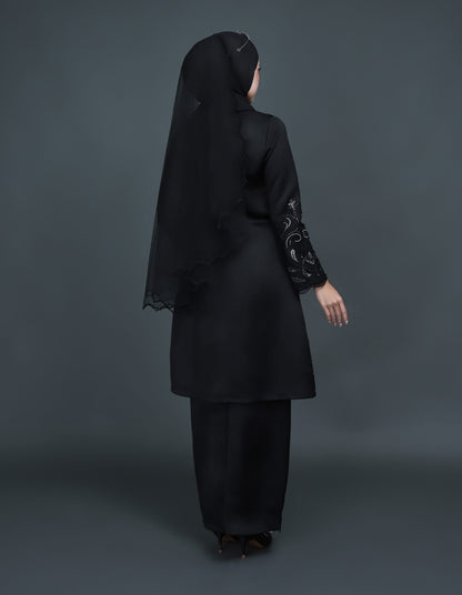 ERMINA KURUNG (BLACK)