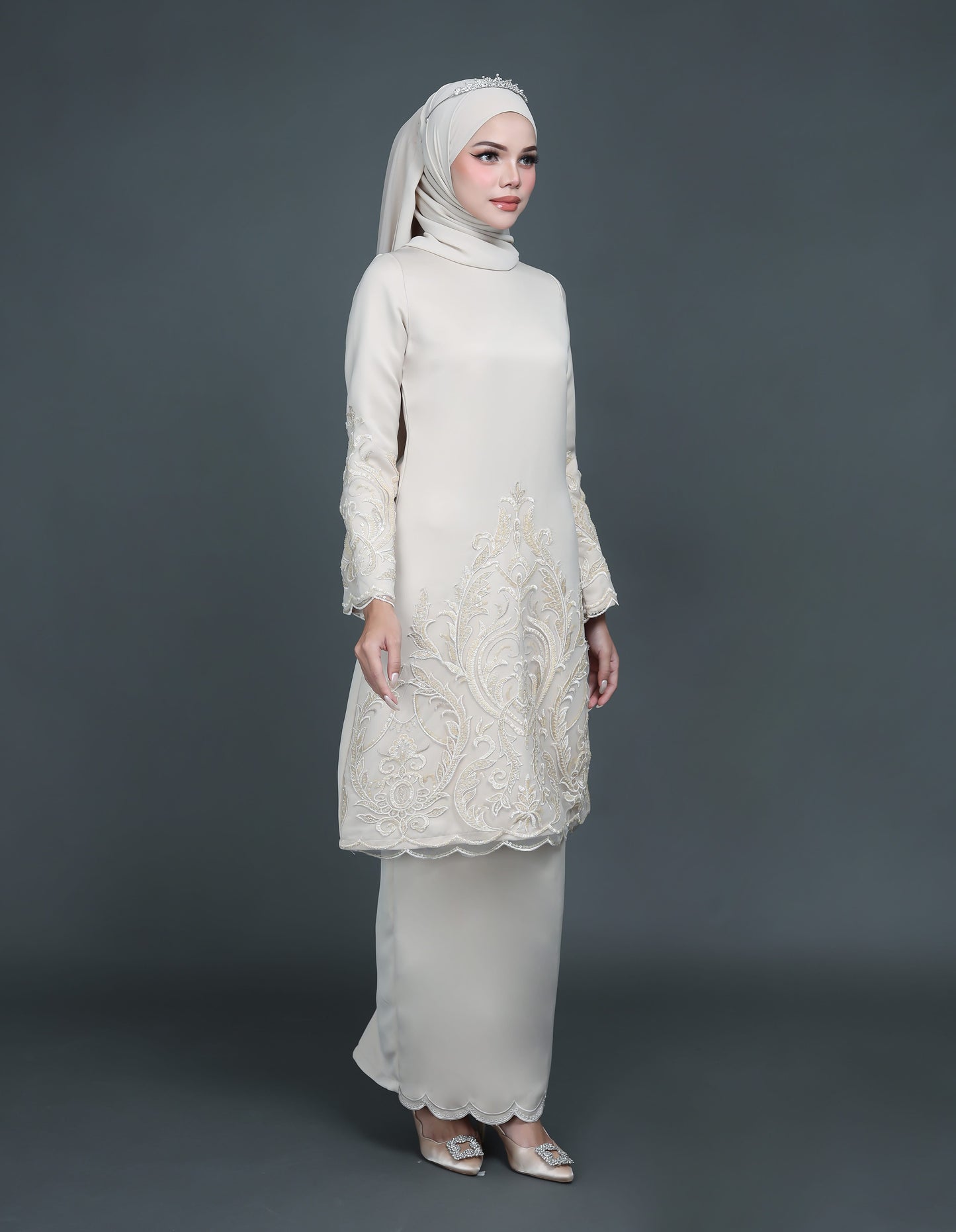 ERMINA KURUNG (CHAMPAGNE)