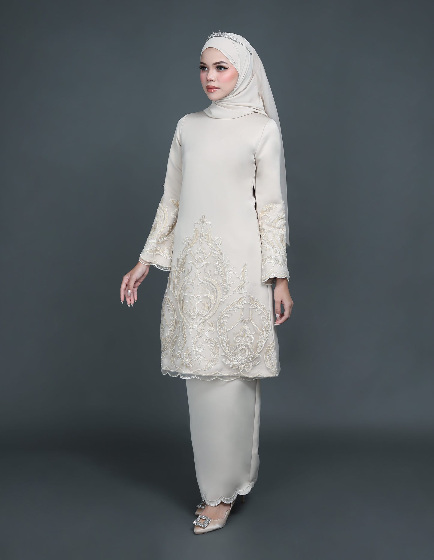 ERMINA KURUNG (CHAMPAGNE)