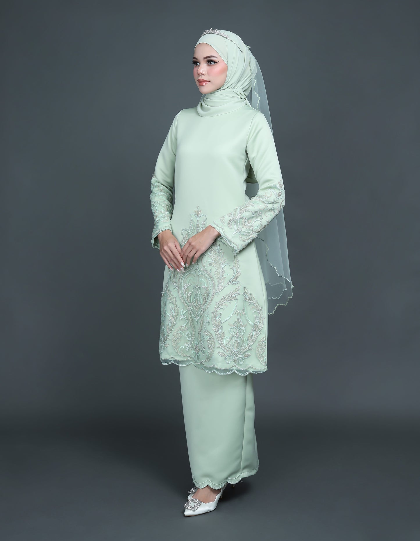 ERMINA KURUNG (GREEN TEA)