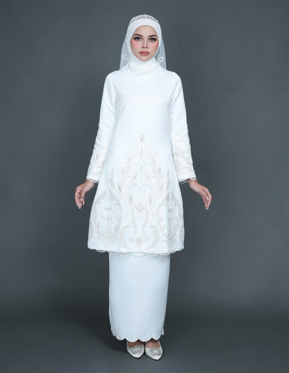 ERMINA KURUNG (OFF WHITE)