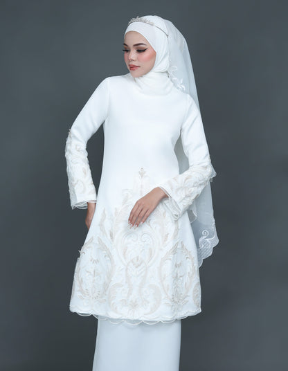 ERMINA KURUNG (OFF WHITE)