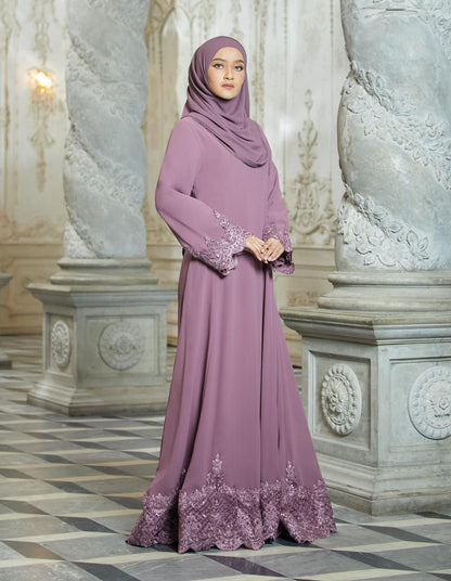 ERYNA ABAYA (DARK PURPLE)