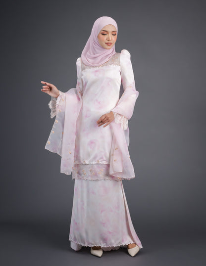 FALISHA VEIL (CORAL PINK)