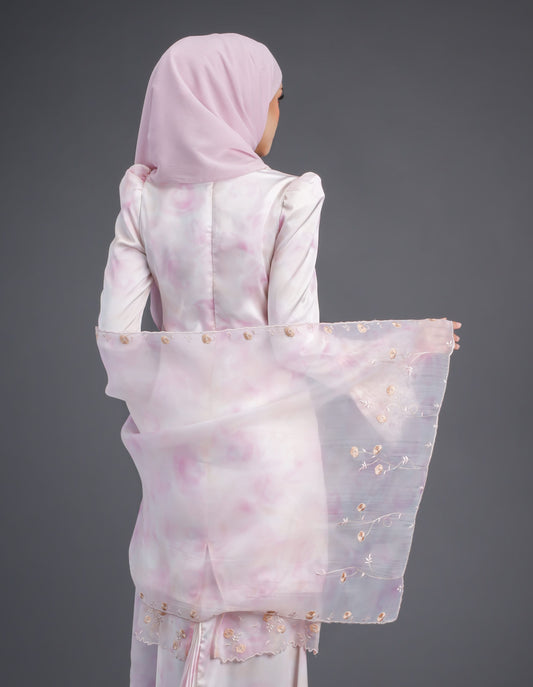 FALISHA VEIL (CORAL PINK)