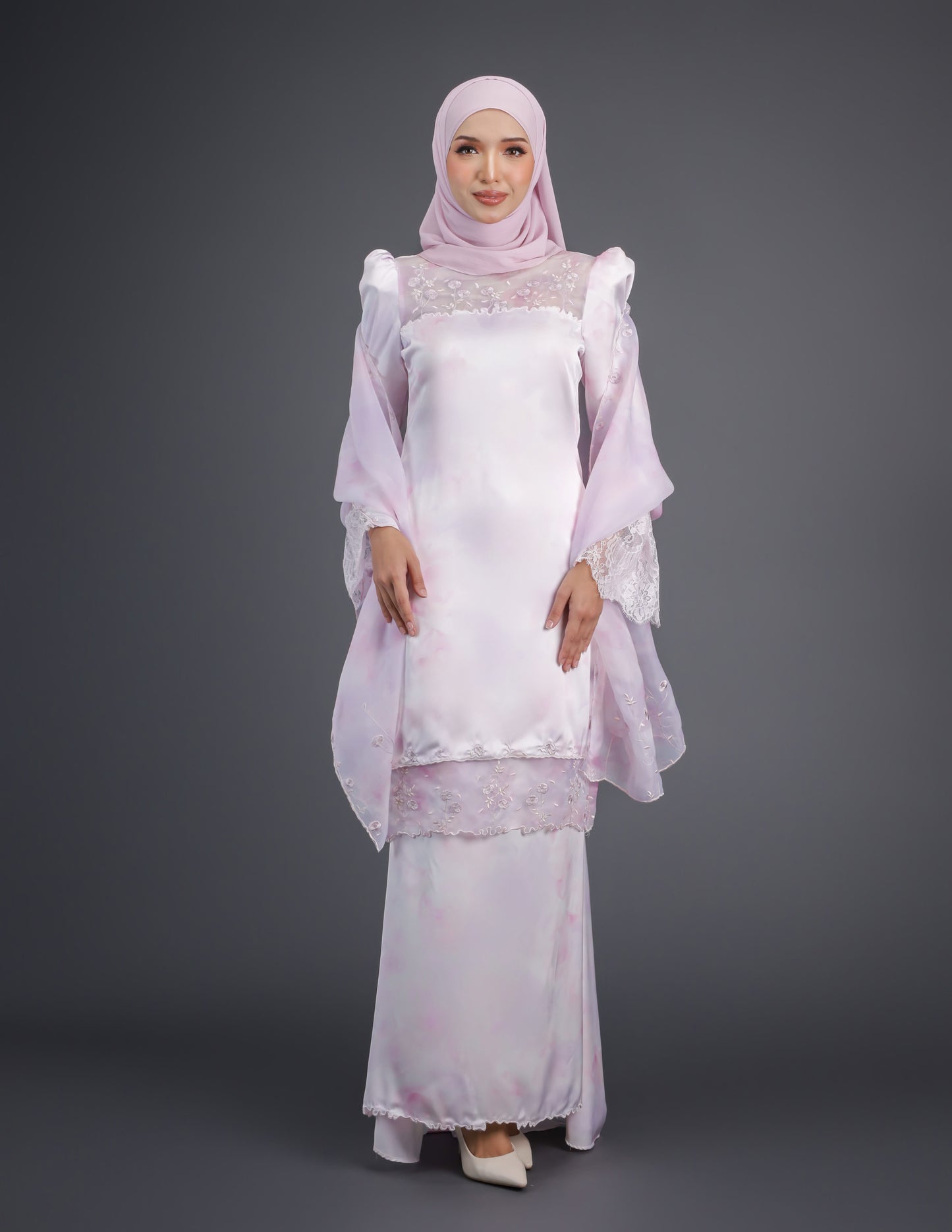 FALISHA VEIL (LILAC PINK)