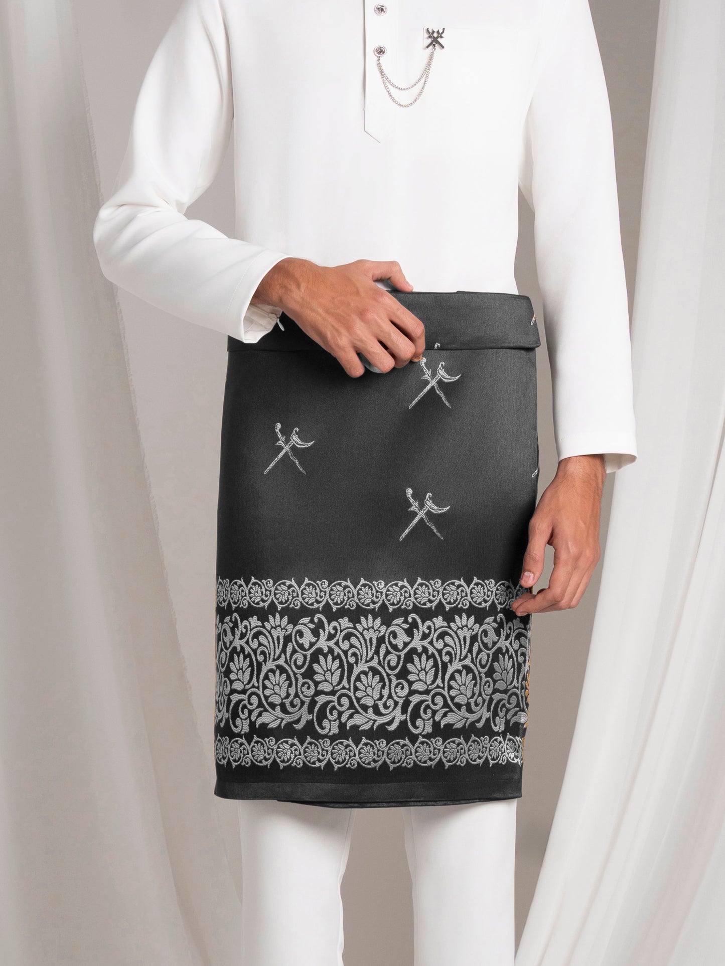 SAMPING LAKSAMANA (GREY SILVER)