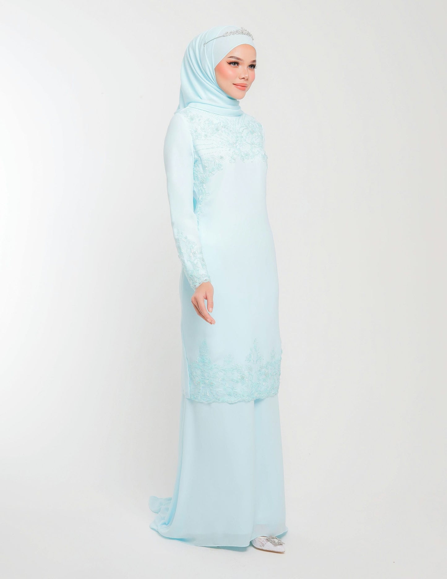 HADLEY KURUNG (AQUA BLUE)