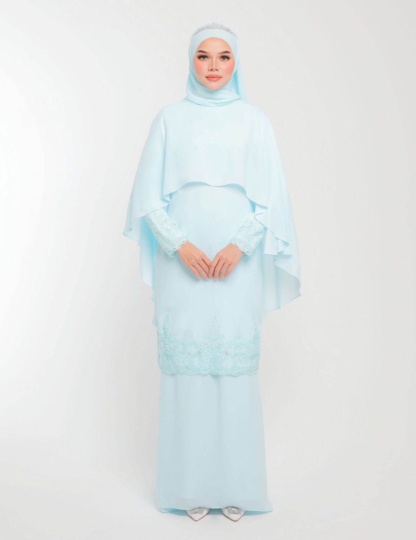 HADLEY KURUNG (AQUA BLUE)