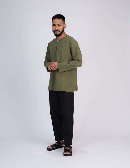 HAIDAR KURTA (ARMY GREEN)