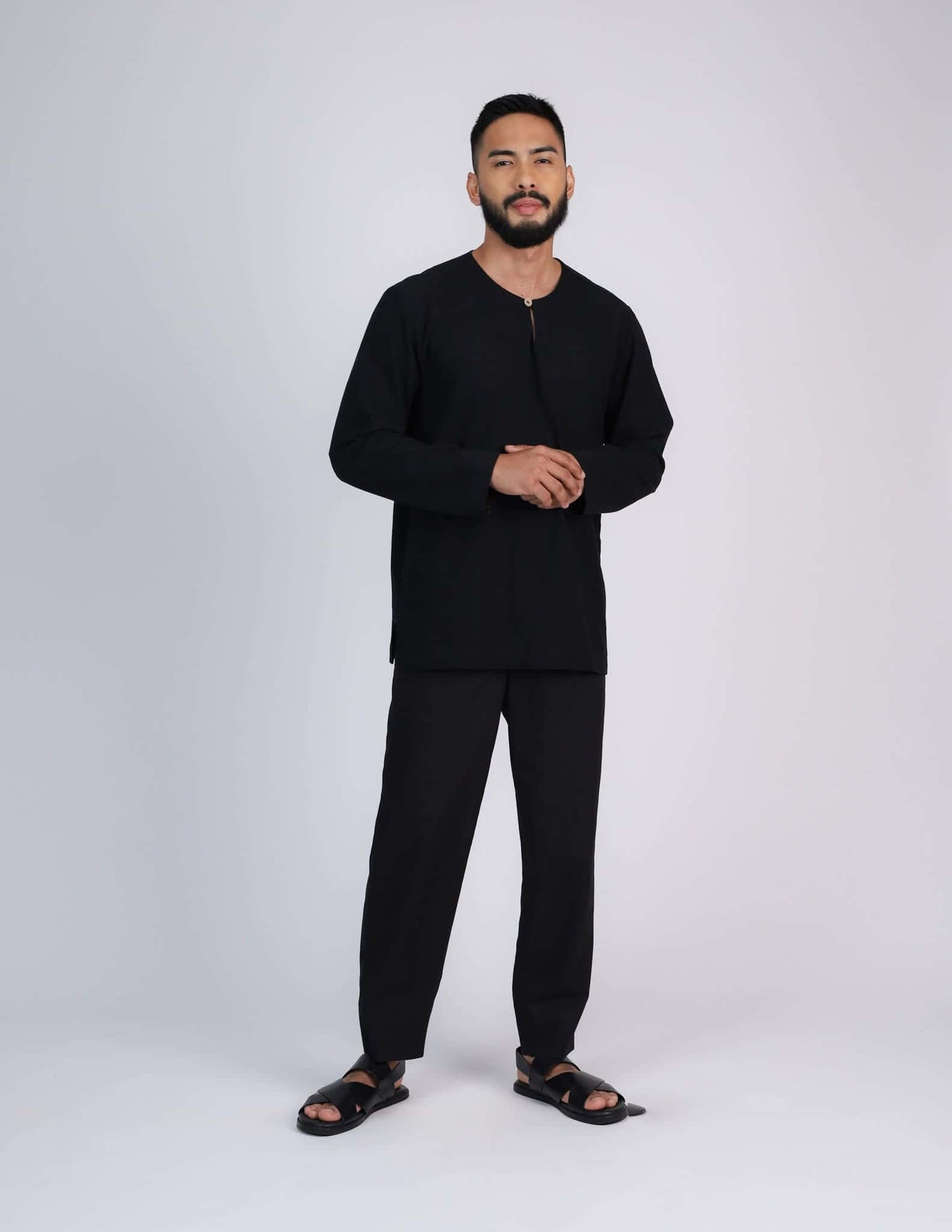 HAIDAR KURTA (BLACK)