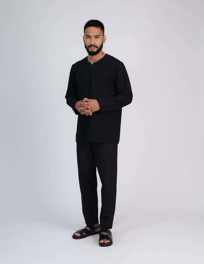 HAIDAR KURTA (BLACK)