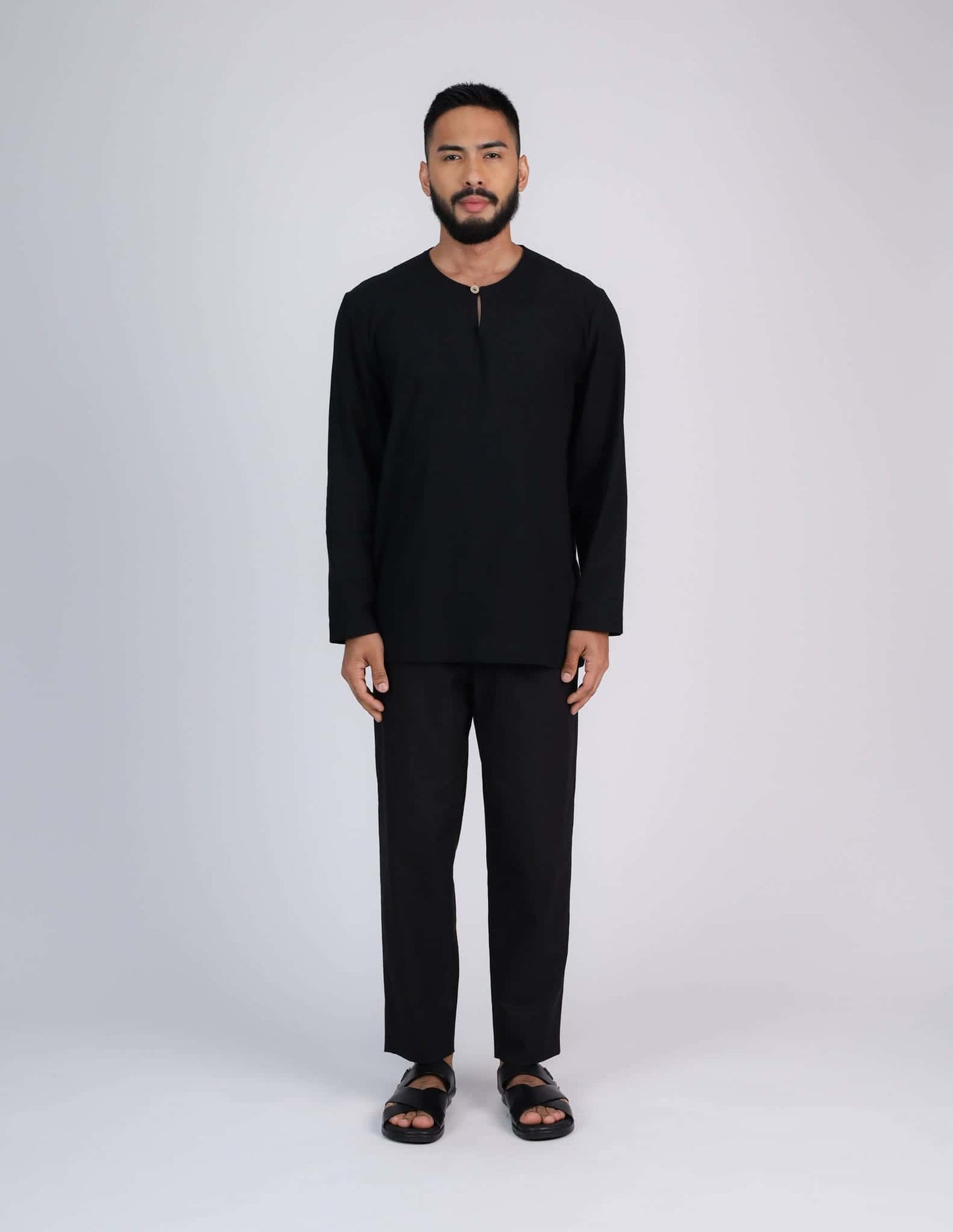 HAIDAR KURTA (BLACK)