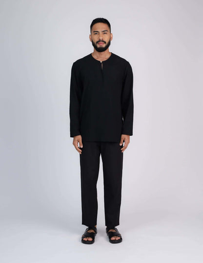 HAIDAR KURTA (BLACK)