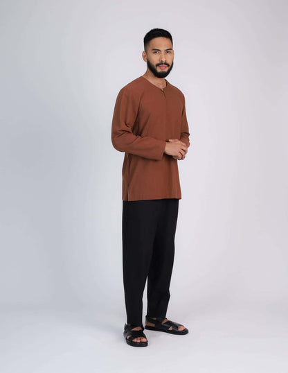 HAIDAR KURTA (BROWN)