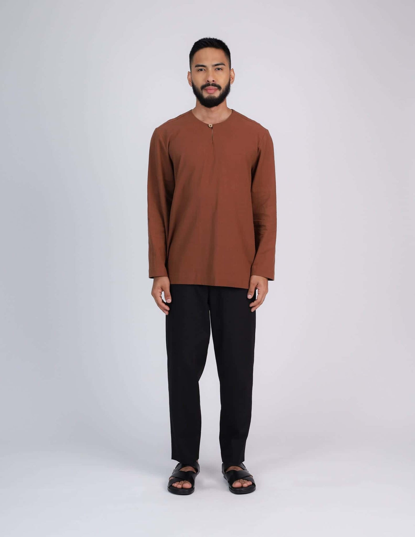 HAIDAR KURTA (BROWN)