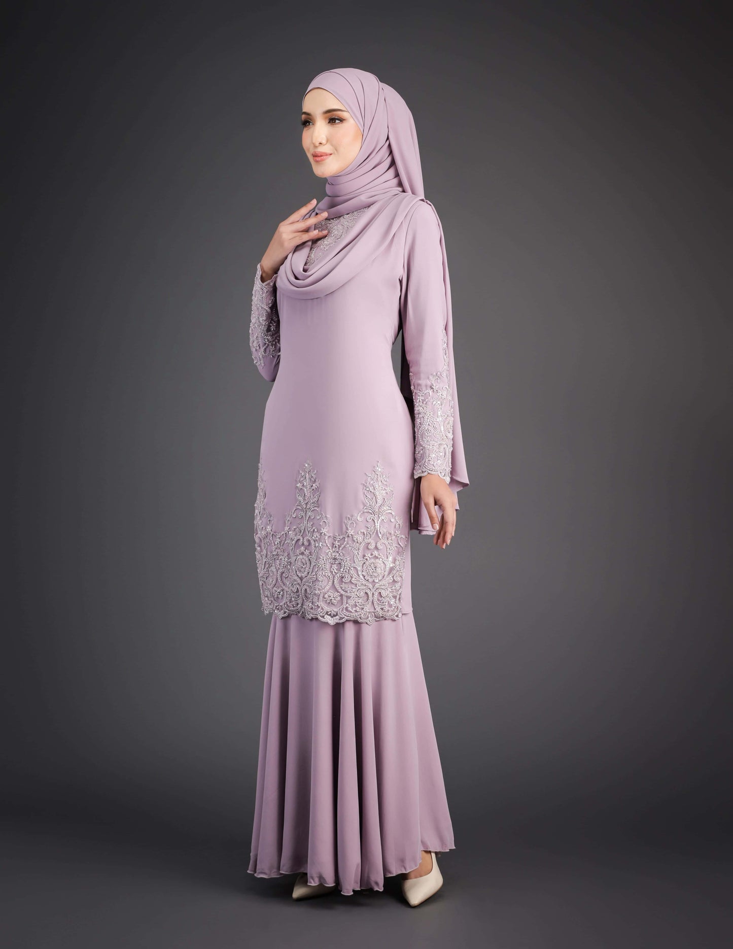 HAIRA KURUNG (LAVENDER)