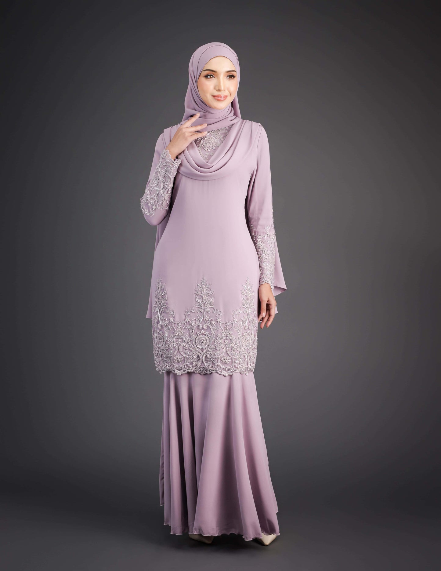 HAIRA KURUNG (LAVENDER)