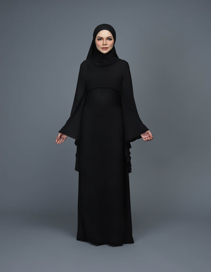 HAJRA ABAYA (BLACK)