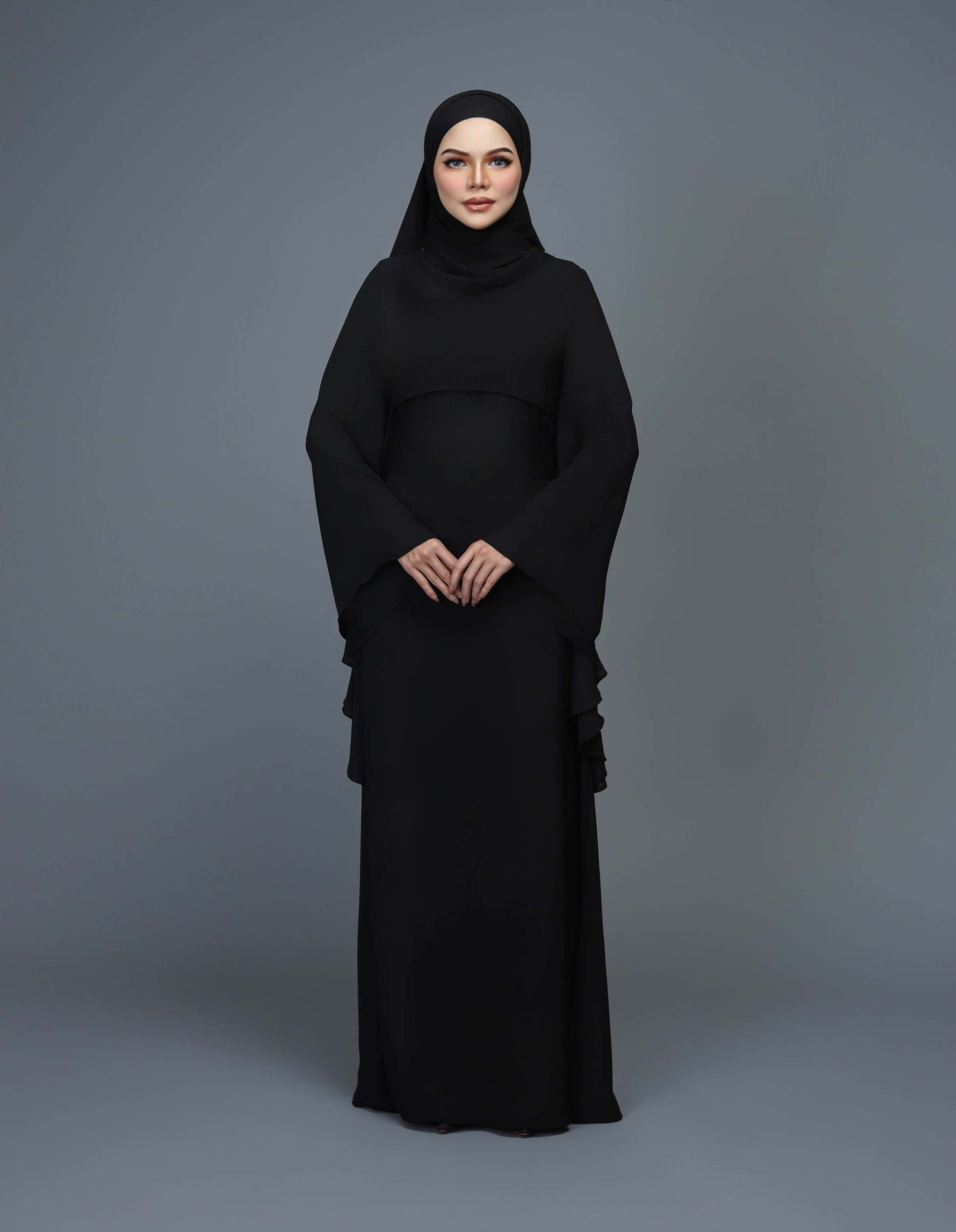 HAJRA ABAYA (BLACK)