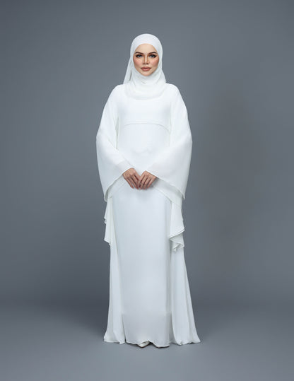 HAJRA ABAYA (OFF WHITE)