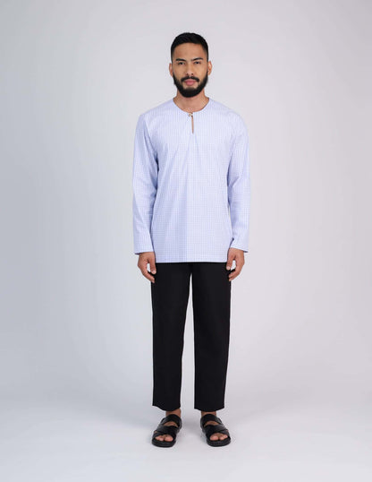 HAQEEM KURTA (LIGHT BLUE)