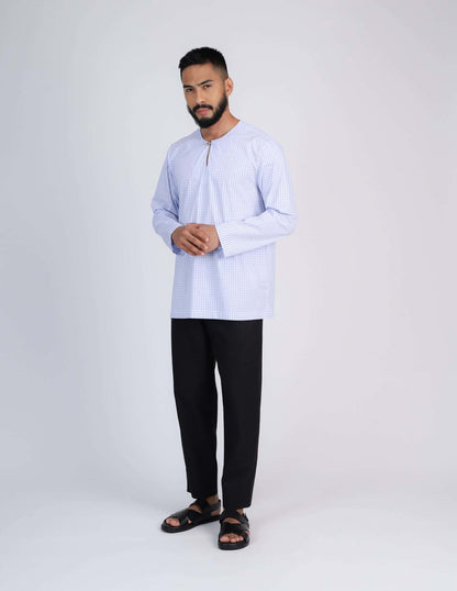 HAQEEM KURTA (LIGHT BLUE)