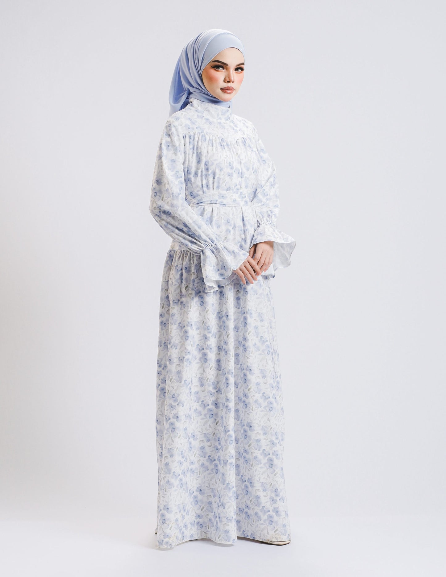 HAURA DRESS (BLUE)