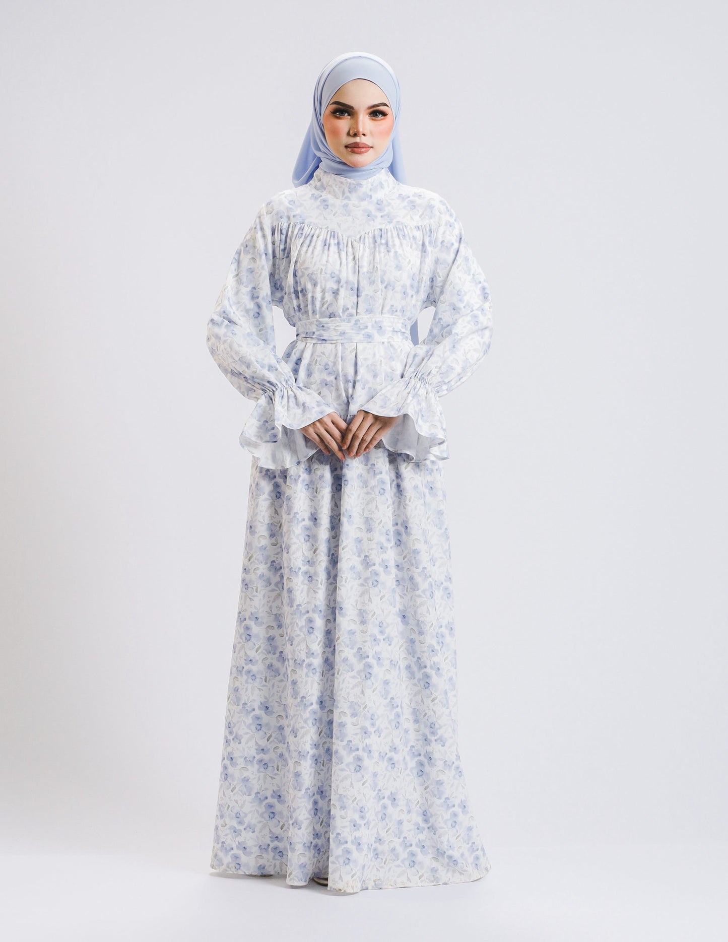 HAURA DRESS (BLUE)