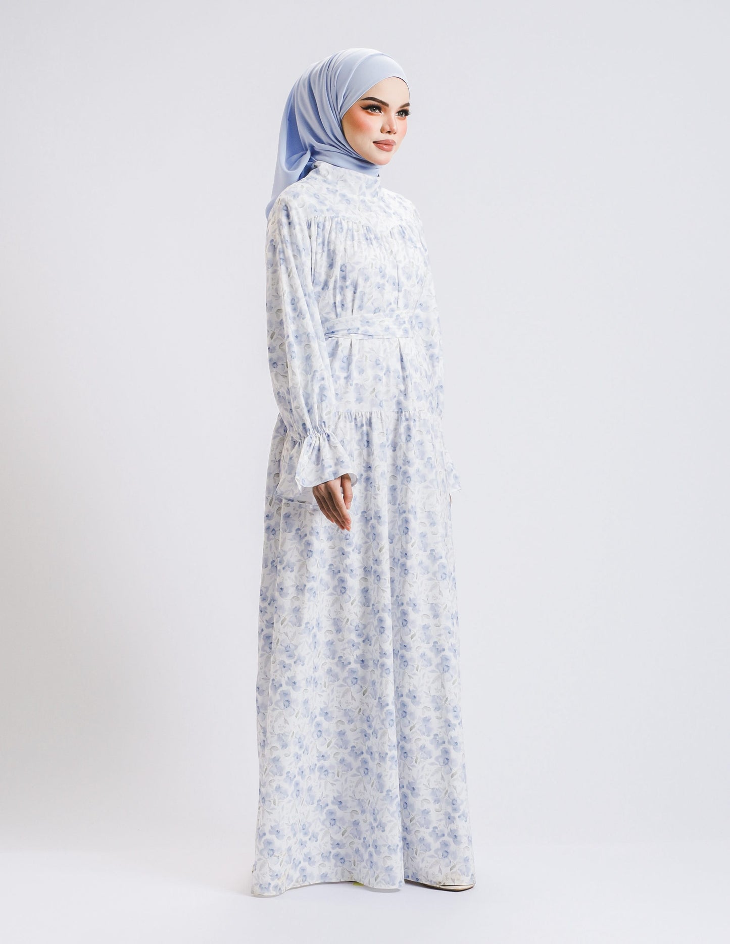 HAURA DRESS (BLUE)