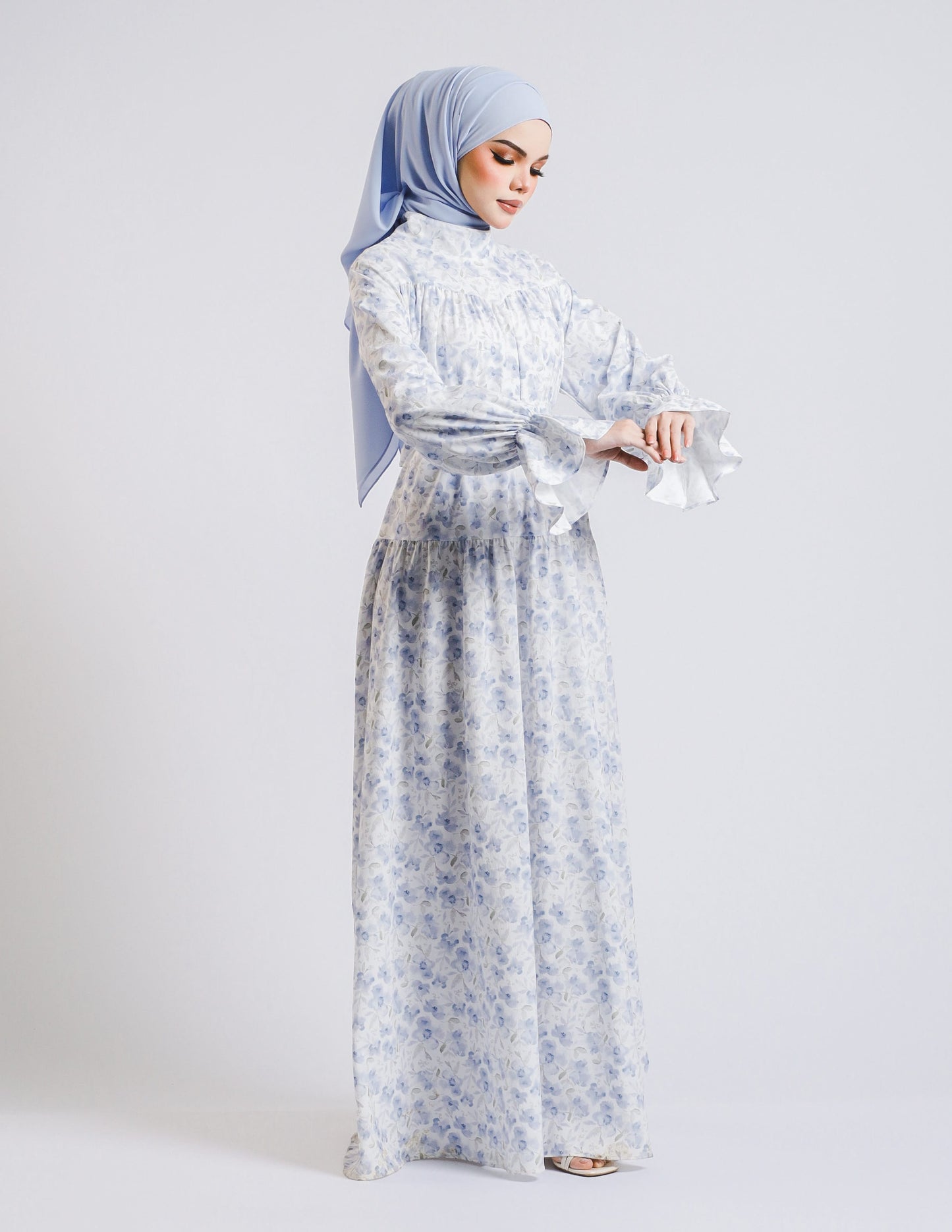 HAURA DRESS (BLUE)