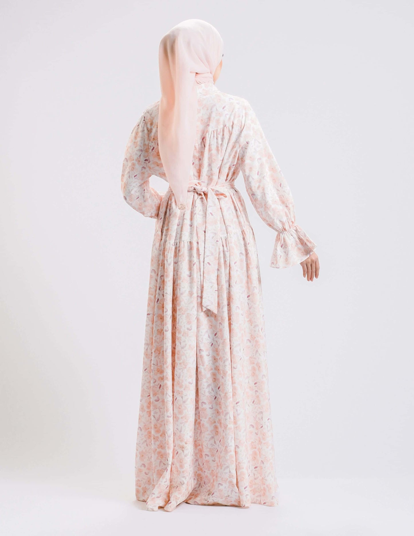 HAURA DRESS (PEACH)