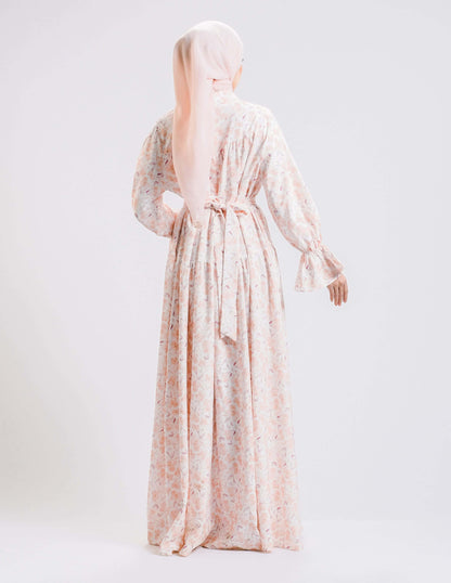 HAURA DRESS (PEACH)