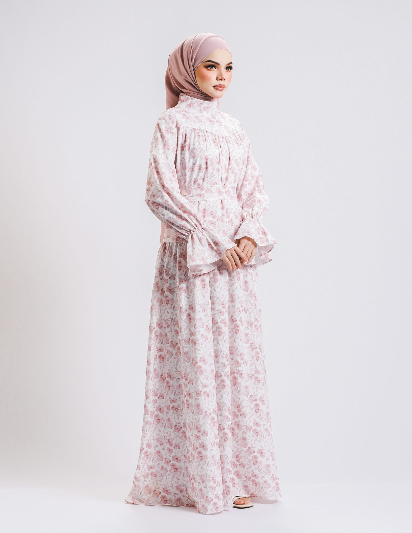 HAURA DRESS (PINK)