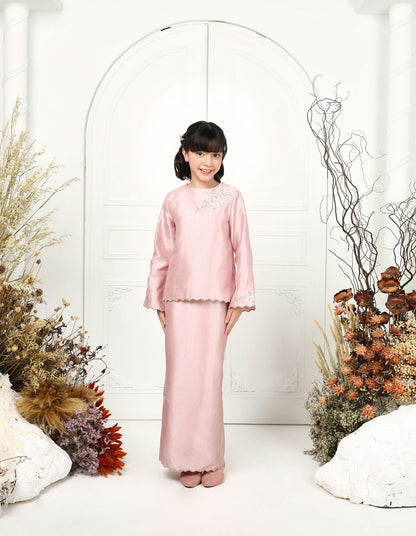 HAWA KURUNG FOR KIDS (DUSTY PINK)