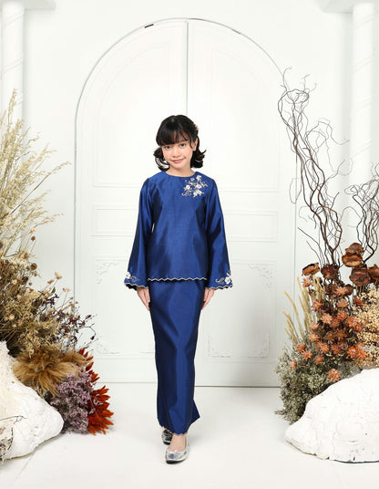 HAWA KURUNG FOR KIDS (ROYAL BLUE)