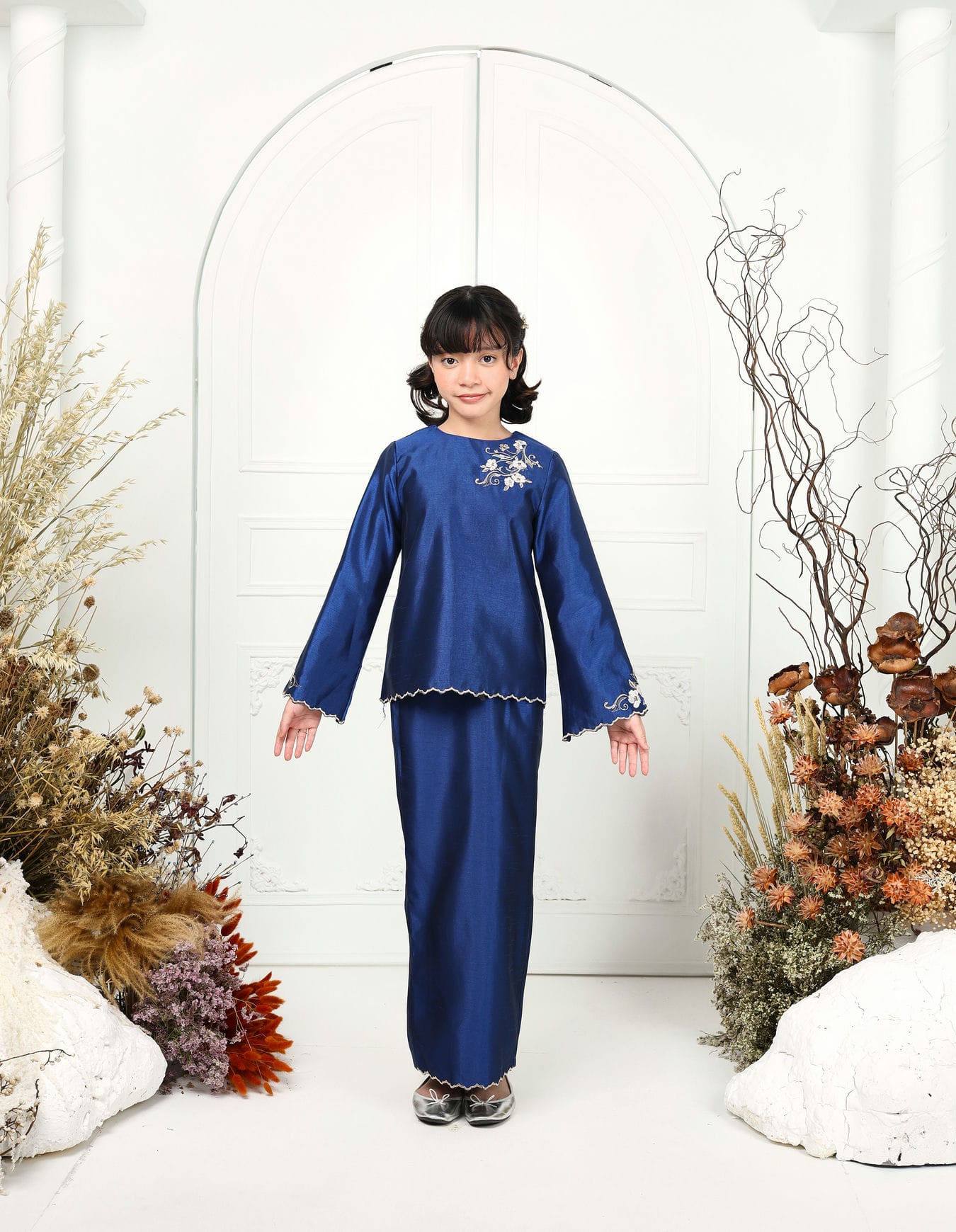 HAWA KURUNG FOR KIDS (ROYAL BLUE)