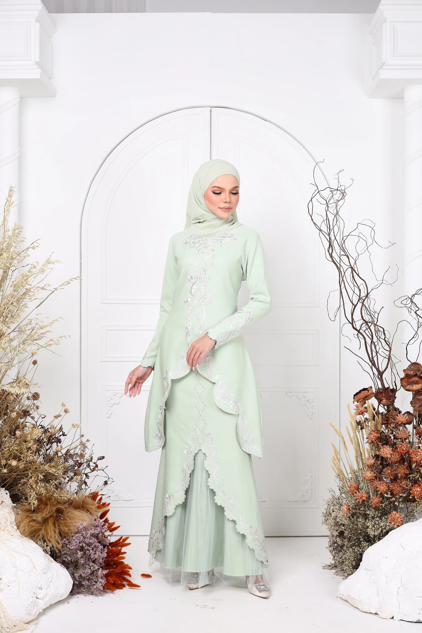 HAYLA KEBAYA (GREEN TEA)