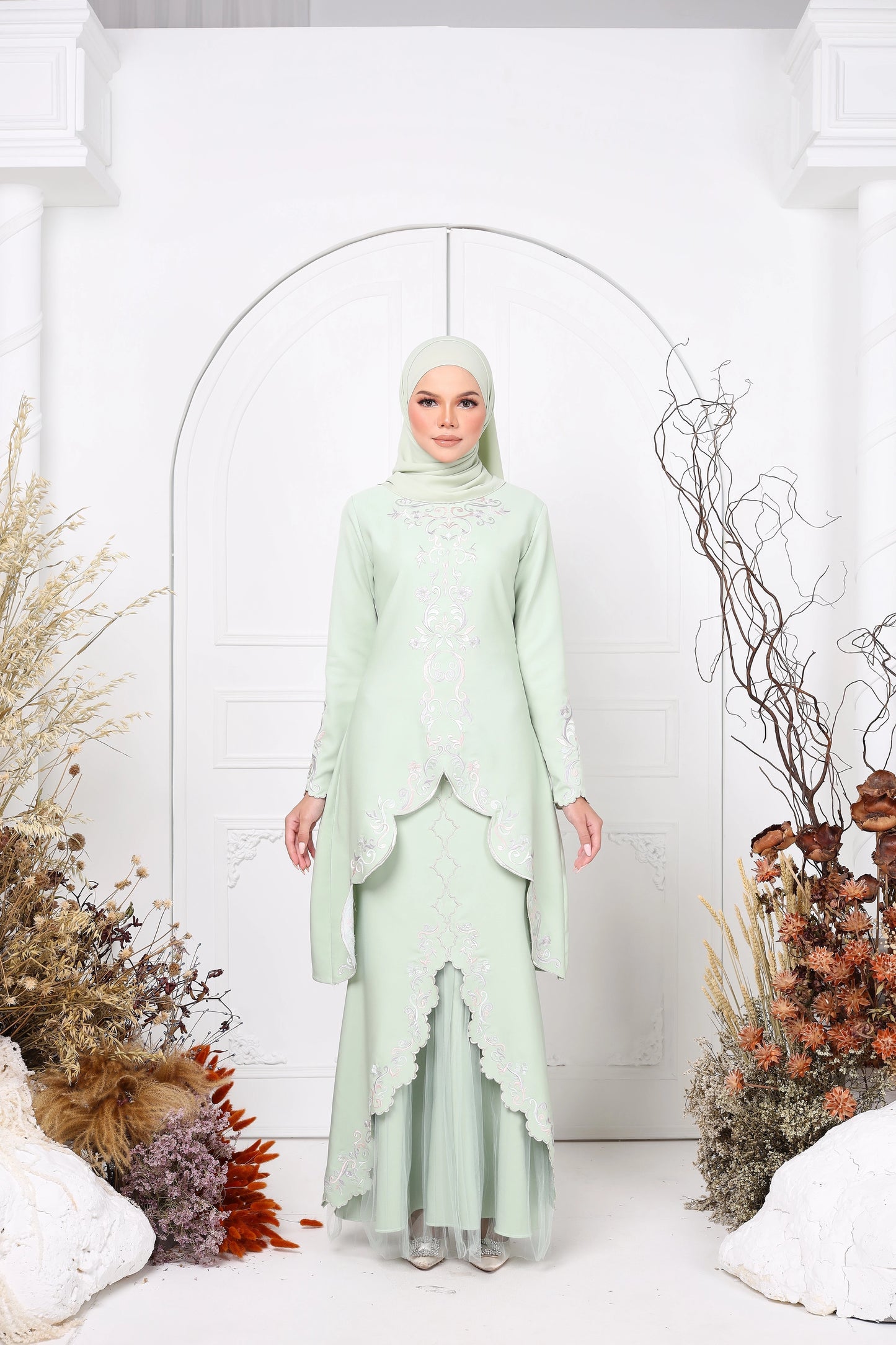 HAYLA KEBAYA (GREEN TEA)