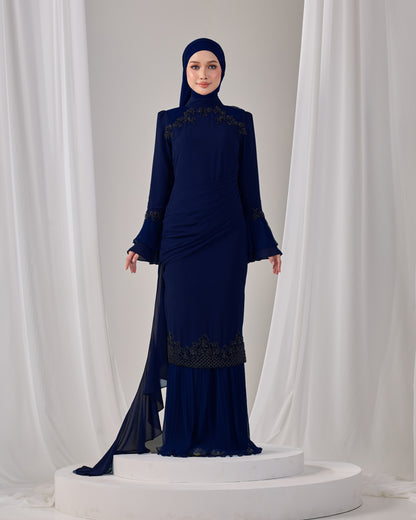 HAYLIE KURUNG (NAVY BLUE)