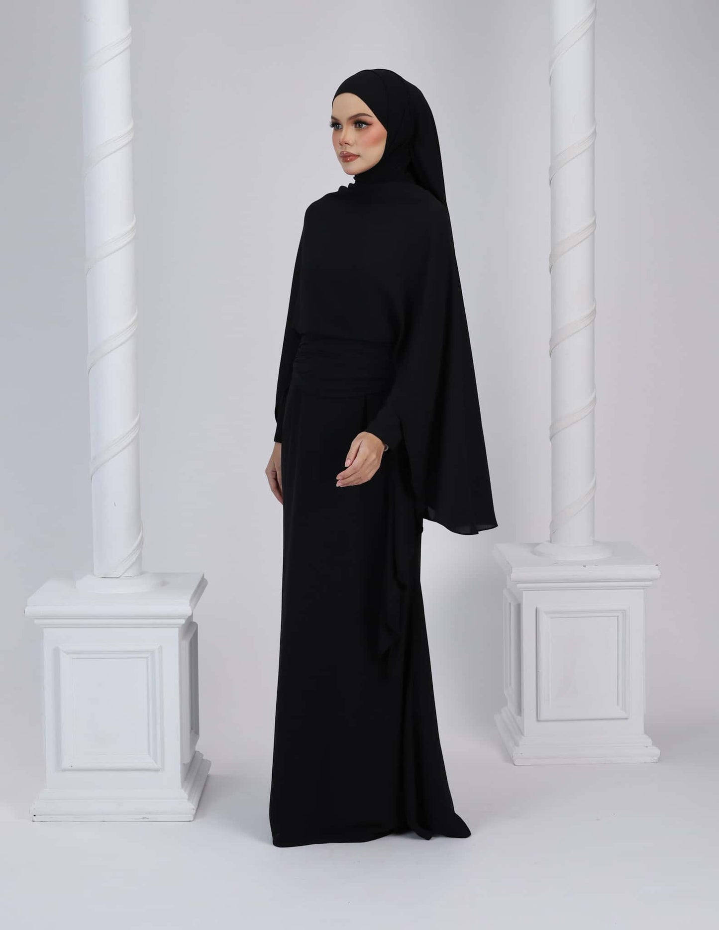 HYRA DRESS (BLACK)