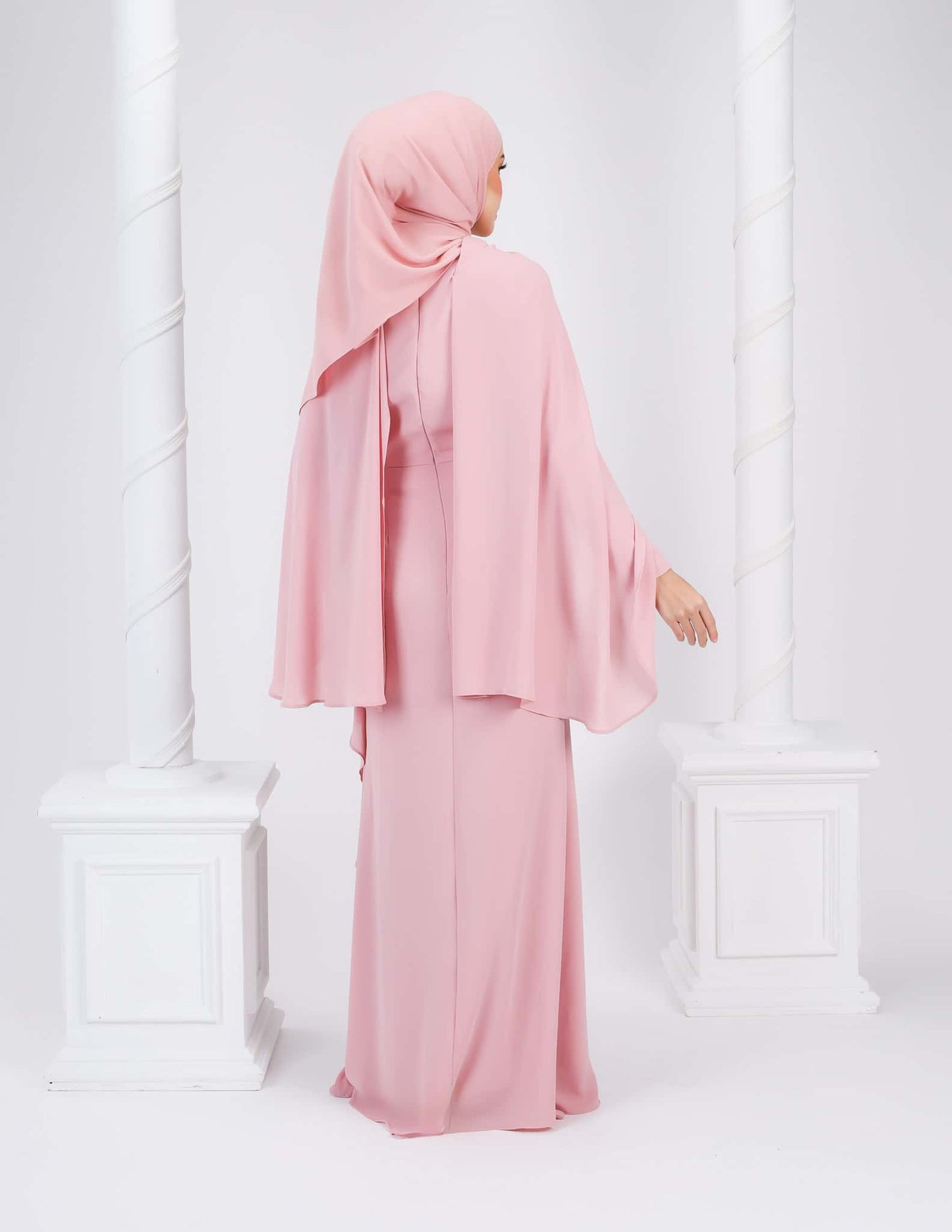 HYRA DRESS (DUSTY PINK)