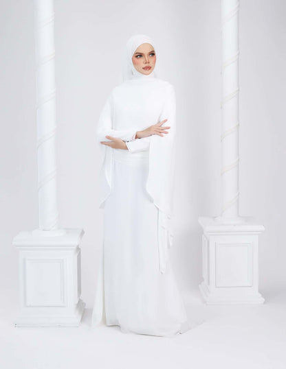 HYRA DRESS (OFF WHITE)